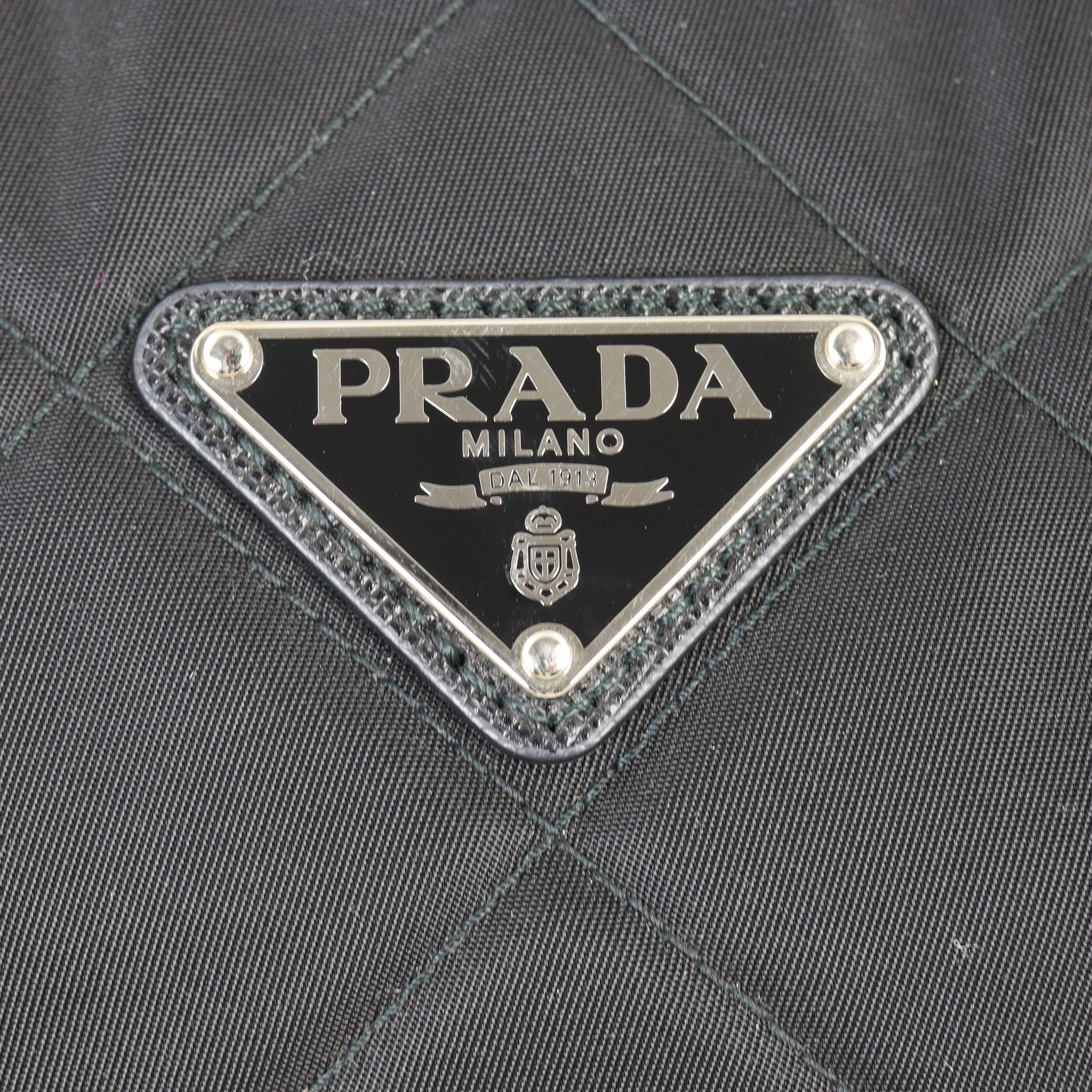 Prada Impuntu Tessuto Shoulder Bag
