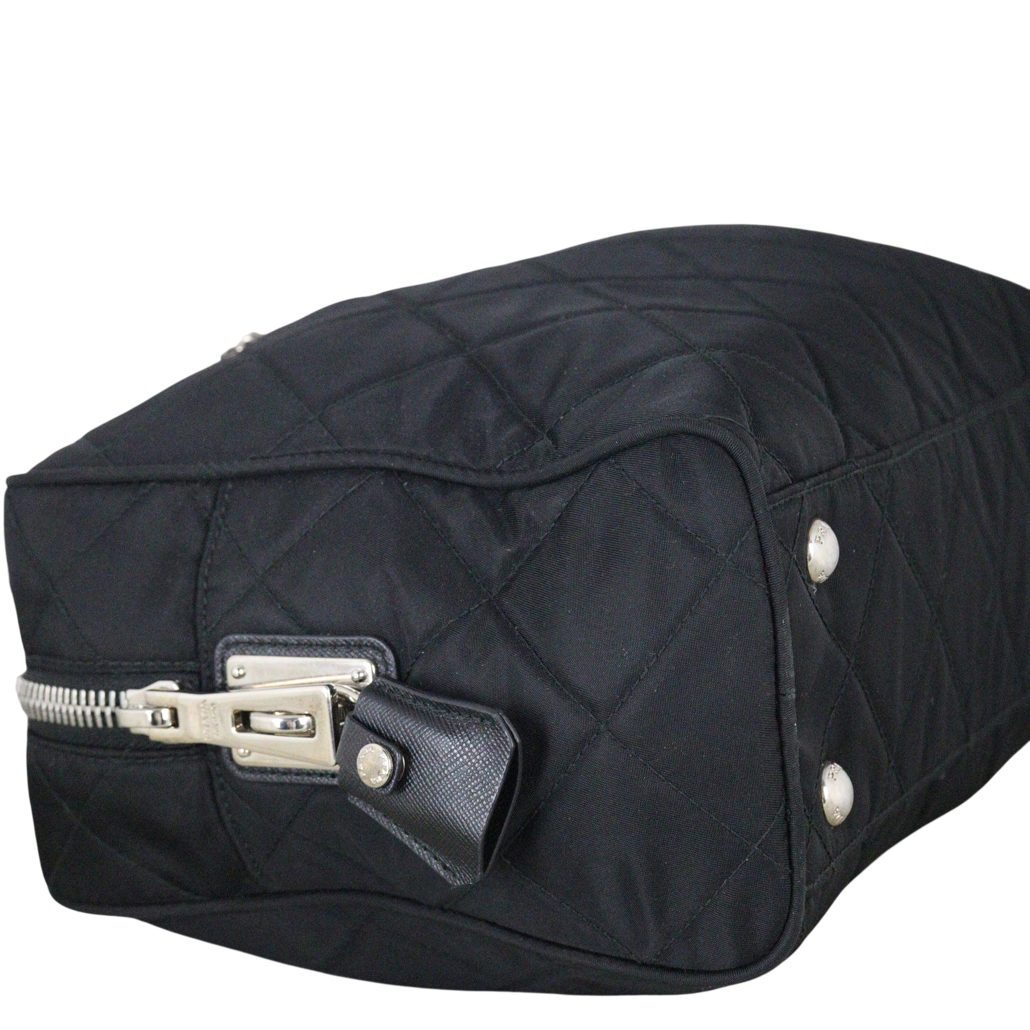 Prada Impuntu Tessuto Shoulder Bag