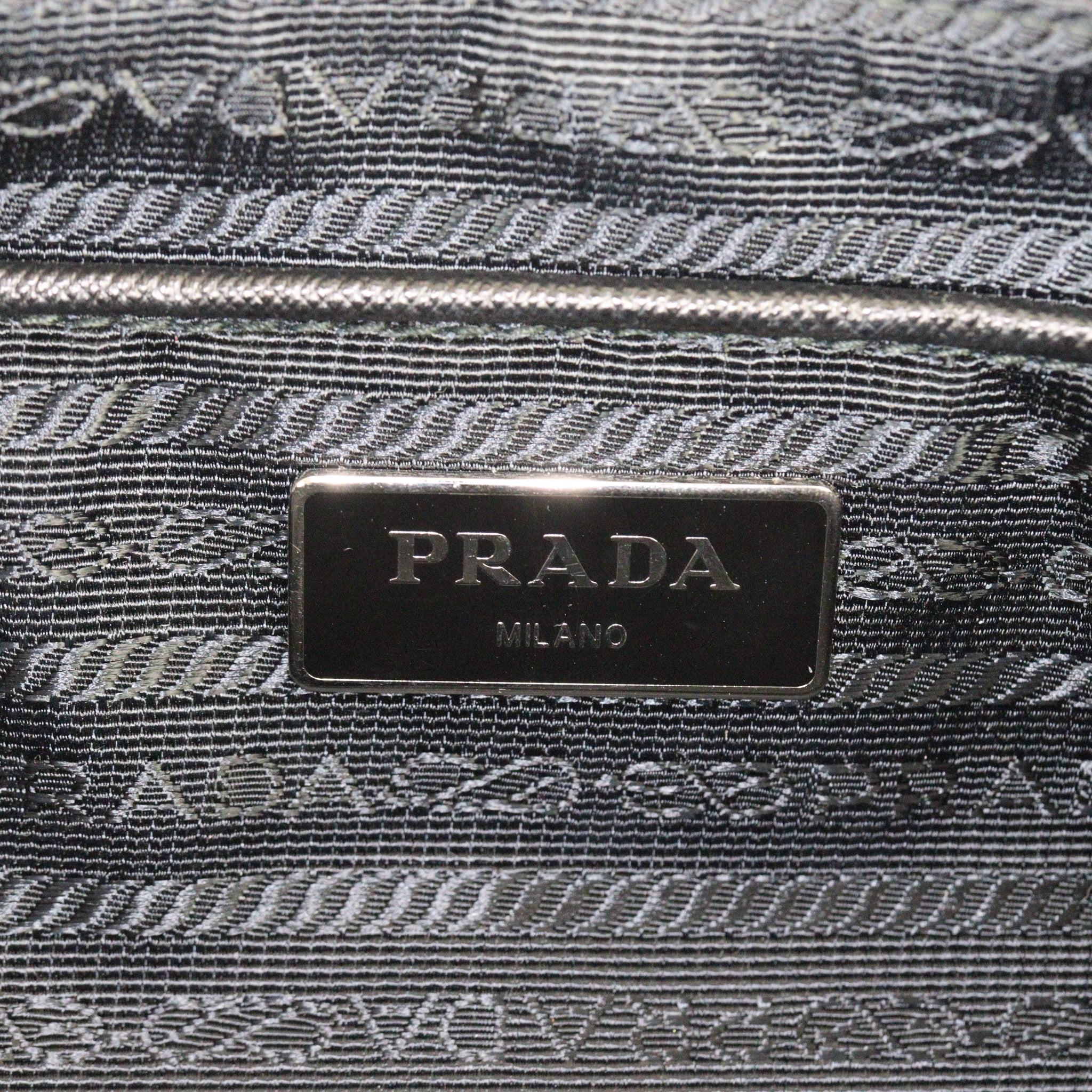 Prada Impuntu Tessuto Shoulder Bag