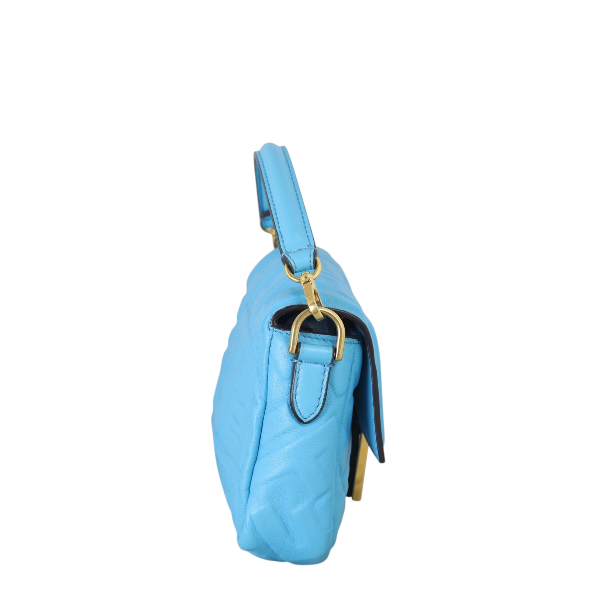 Fendi Baguette Mini Bag Embossed