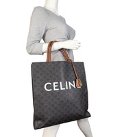 Celine Triomphe Vertical Cabas Tote