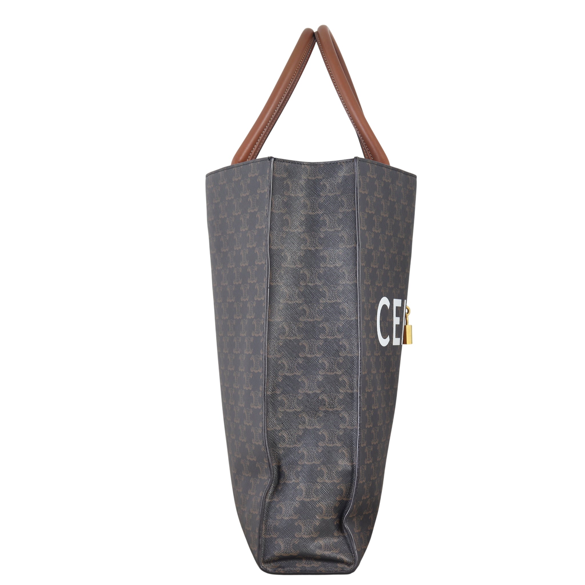 Celine Triomphe Vertical Cabas Tote