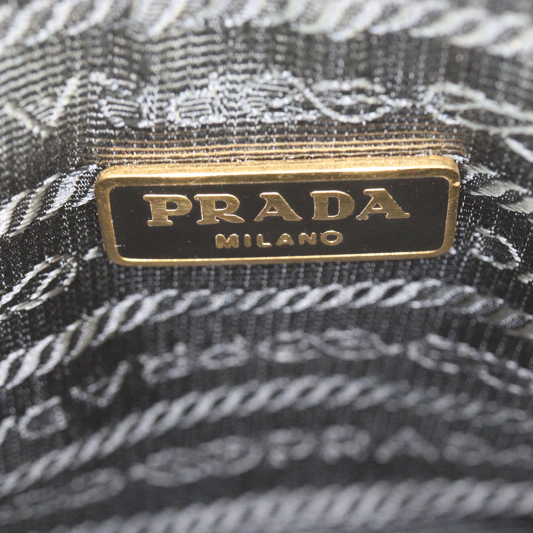 Prada Saffiano Lux Mini Boston Bag
