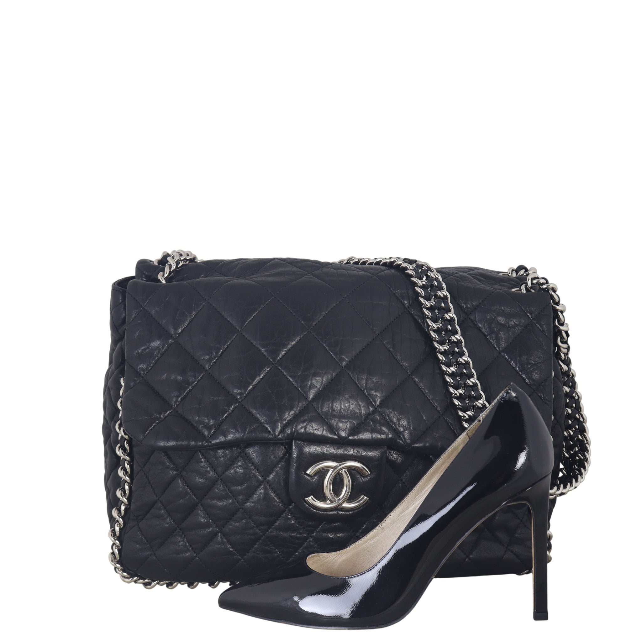 Chanel Chain Around Flap Bag Maxi