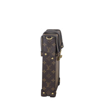 Louis Vuitton Vertical Trunk Pochette Monogram Reverse