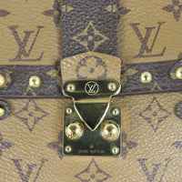 Louis Vuitton Vertical Trunk Pochette Monogram Reverse