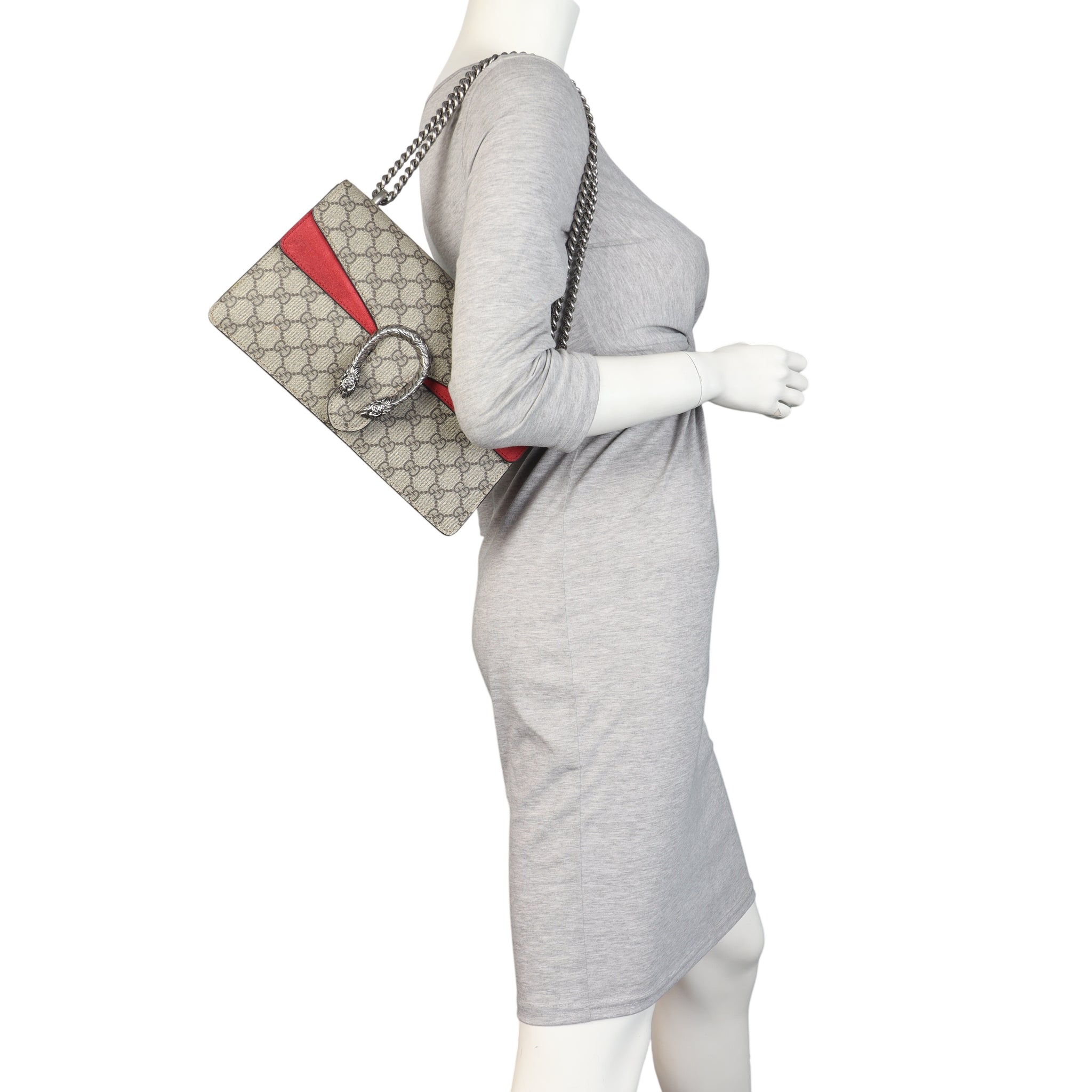 Gucci Dionysus GG Supreme Small Shoulder Bag
