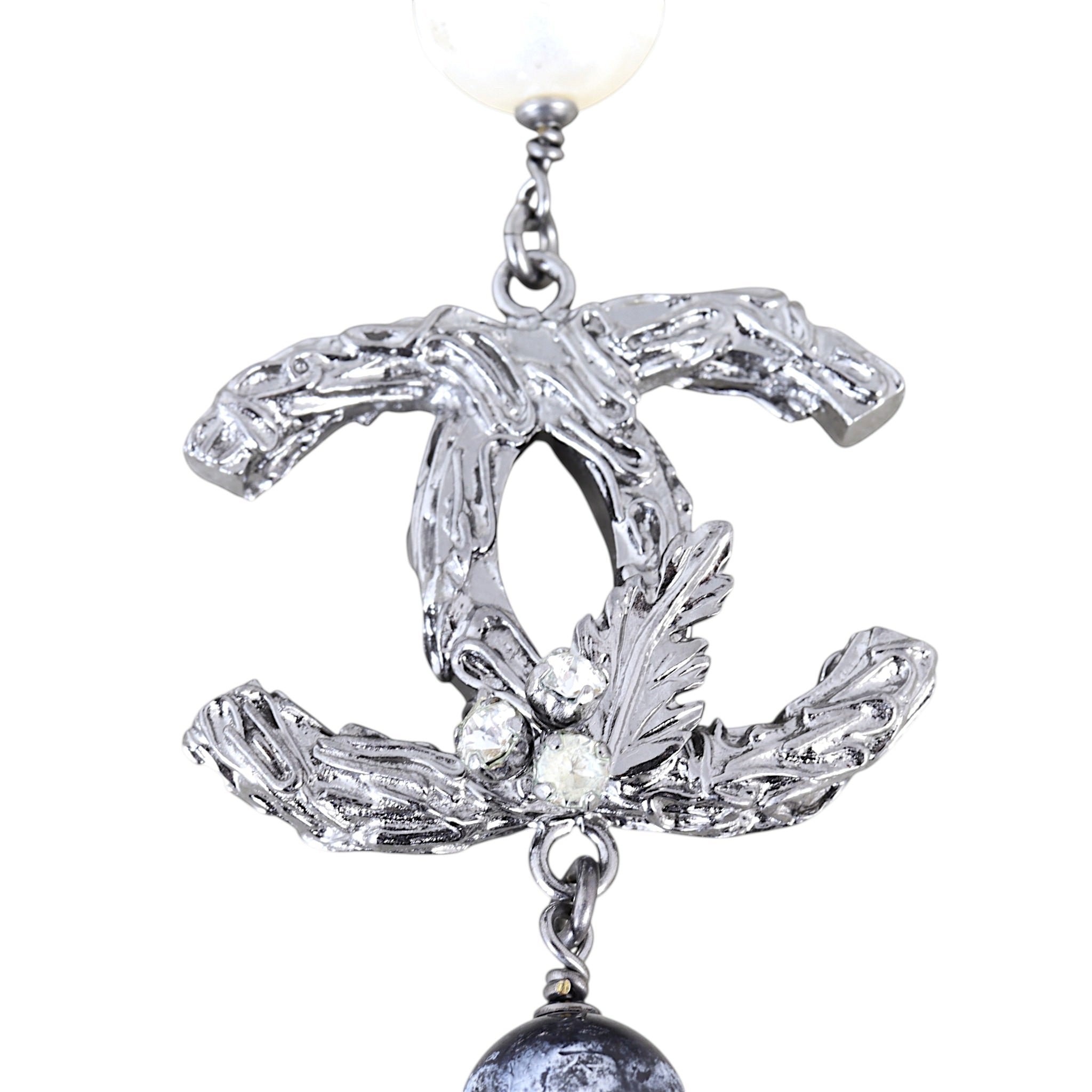 Chanel CC Beaded Long Necklace