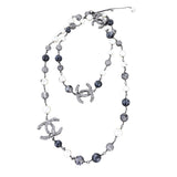 Chanel CC Beaded Long Necklace