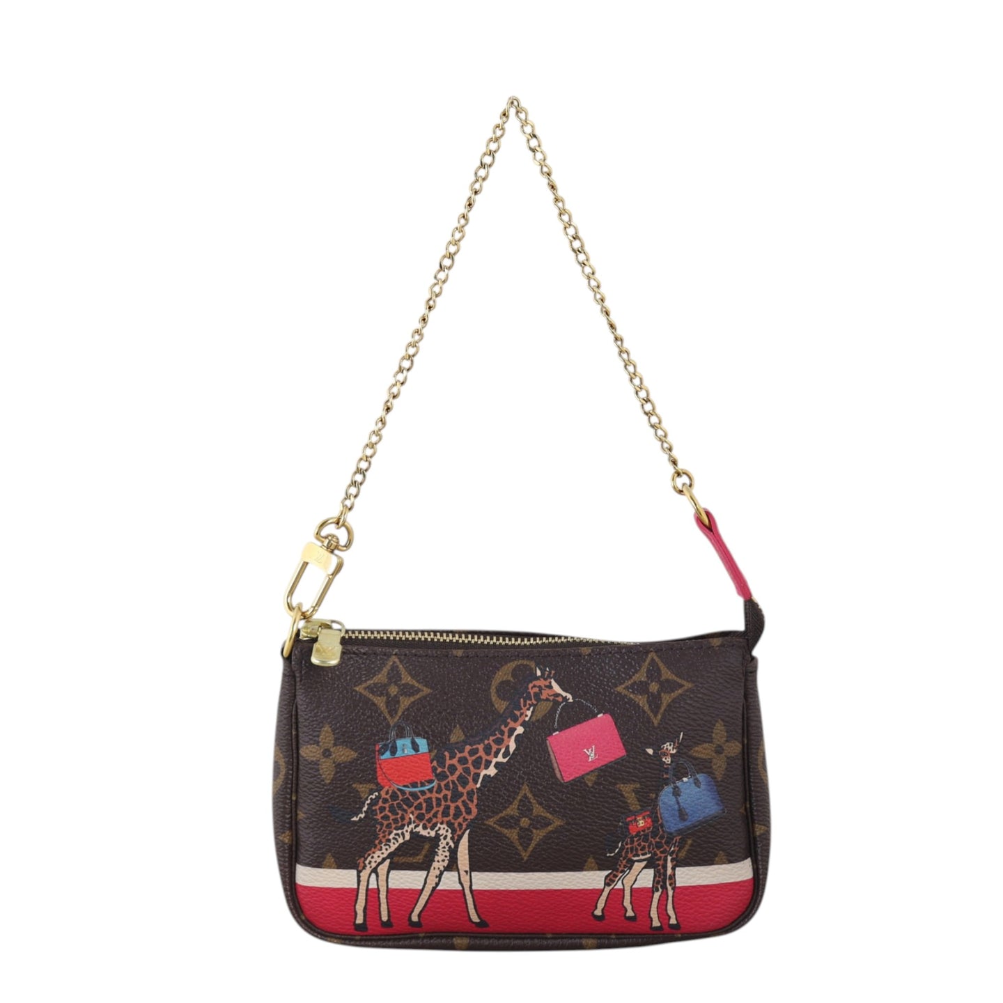 Louis Vuitton Mini Pochette Accessoires Monogram 2017 Christmas Animation