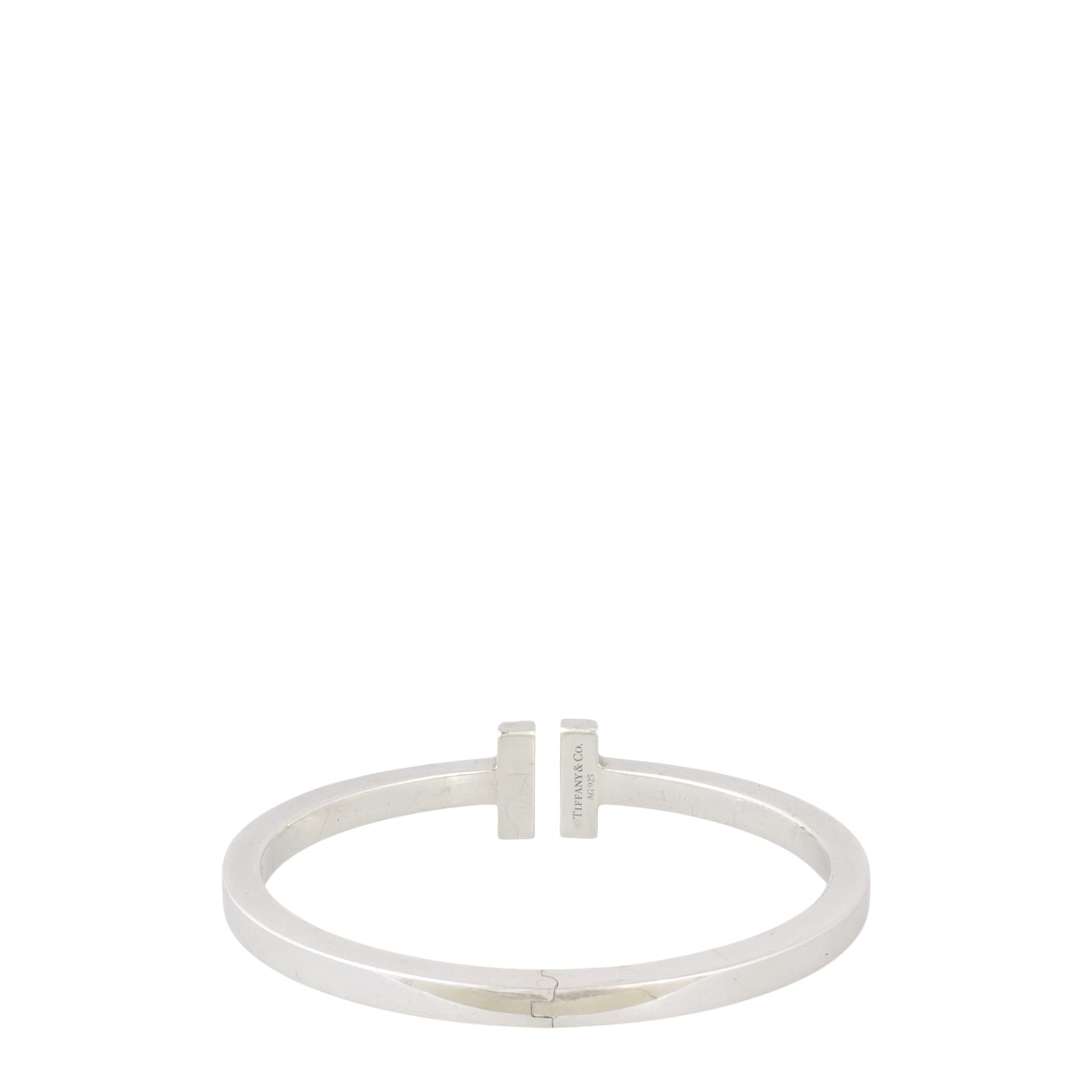 Tiffany & Co Tiffany T Square Sterling Silver Bracelet