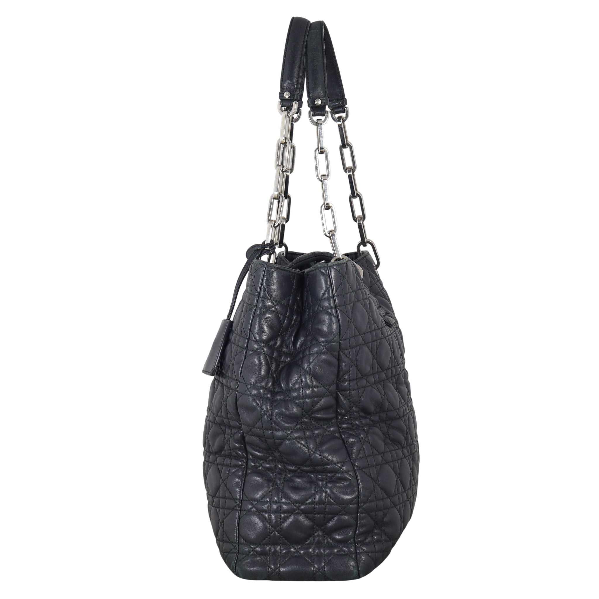 Dior Cannage Soft Tall Shopping Tote