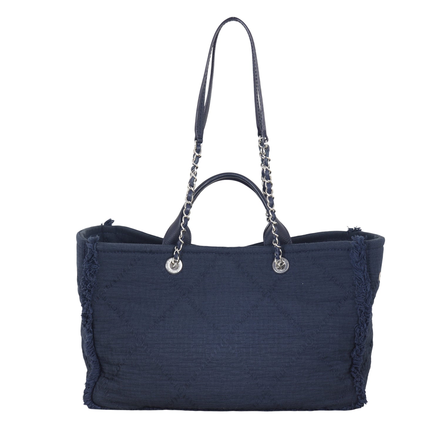 Chanel CC Double Face Canvas Tote Large