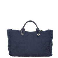 Chanel CC Double Face Canvas Tote Large