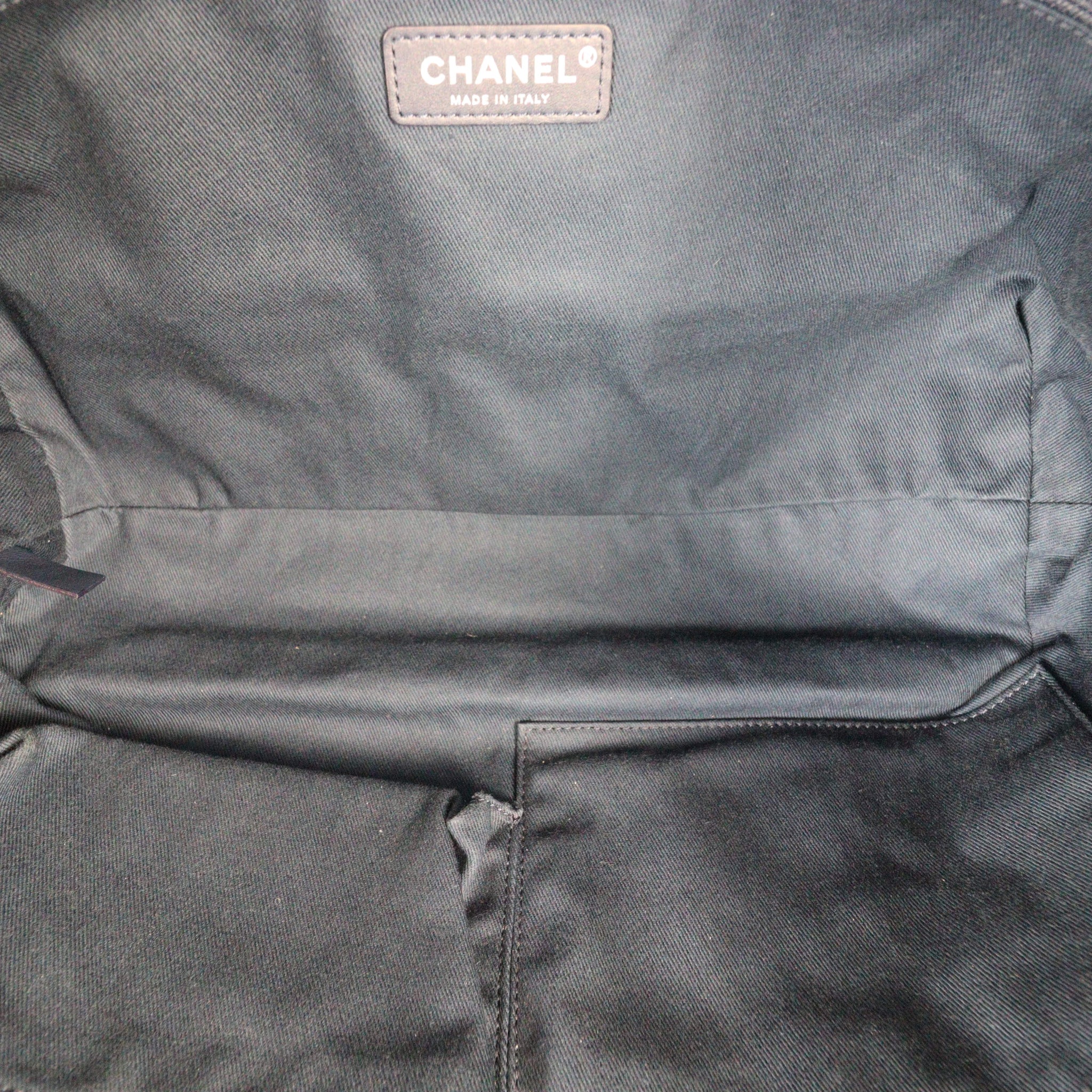 Chanel CC Double Face Canvas Tote Large