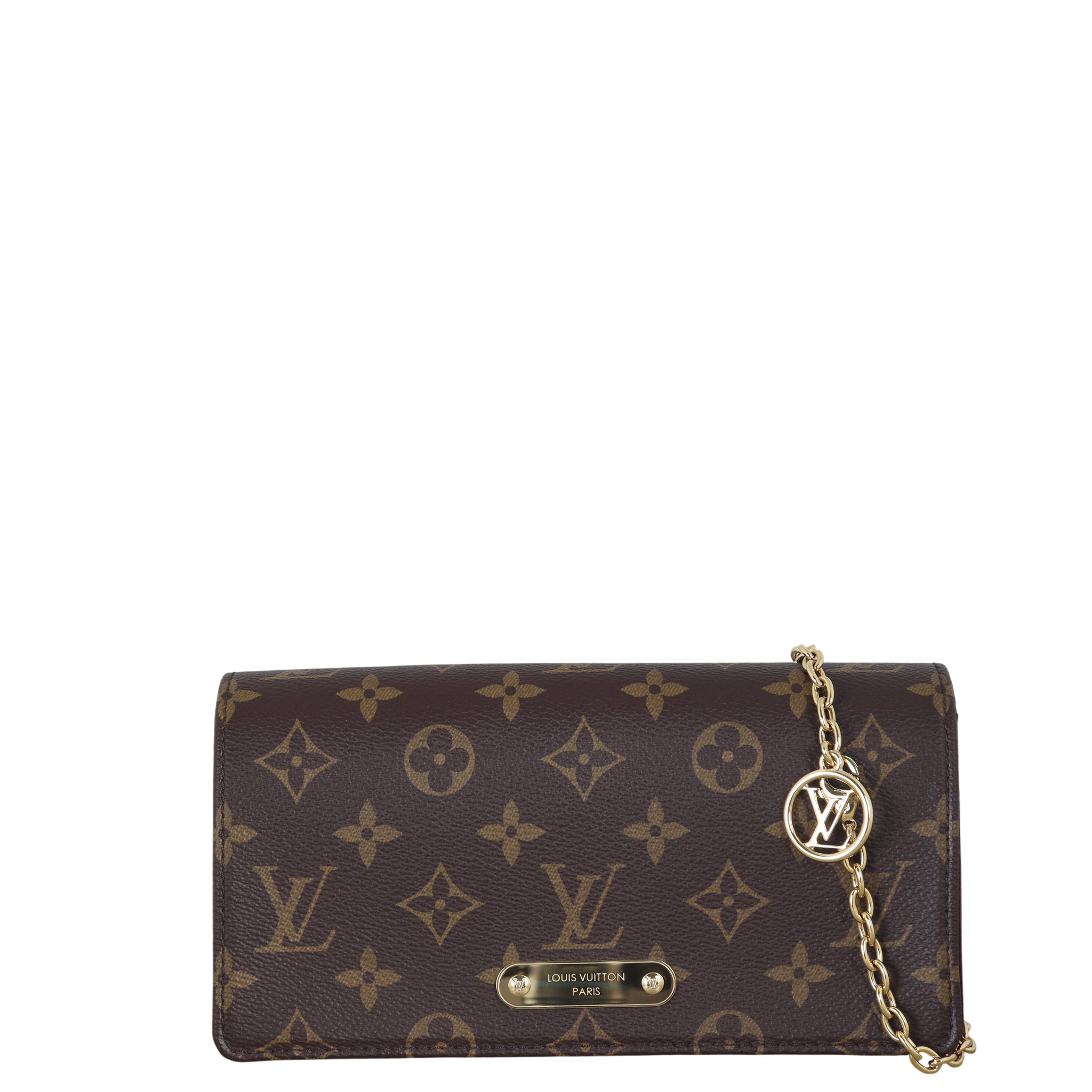Louis Vuitton Lily Chain Wallet Monogram