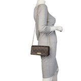 Louis Vuitton Lily Chain Wallet Monogram