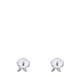Tiffany & Co Victoria Platinum Diamond Earrings Small