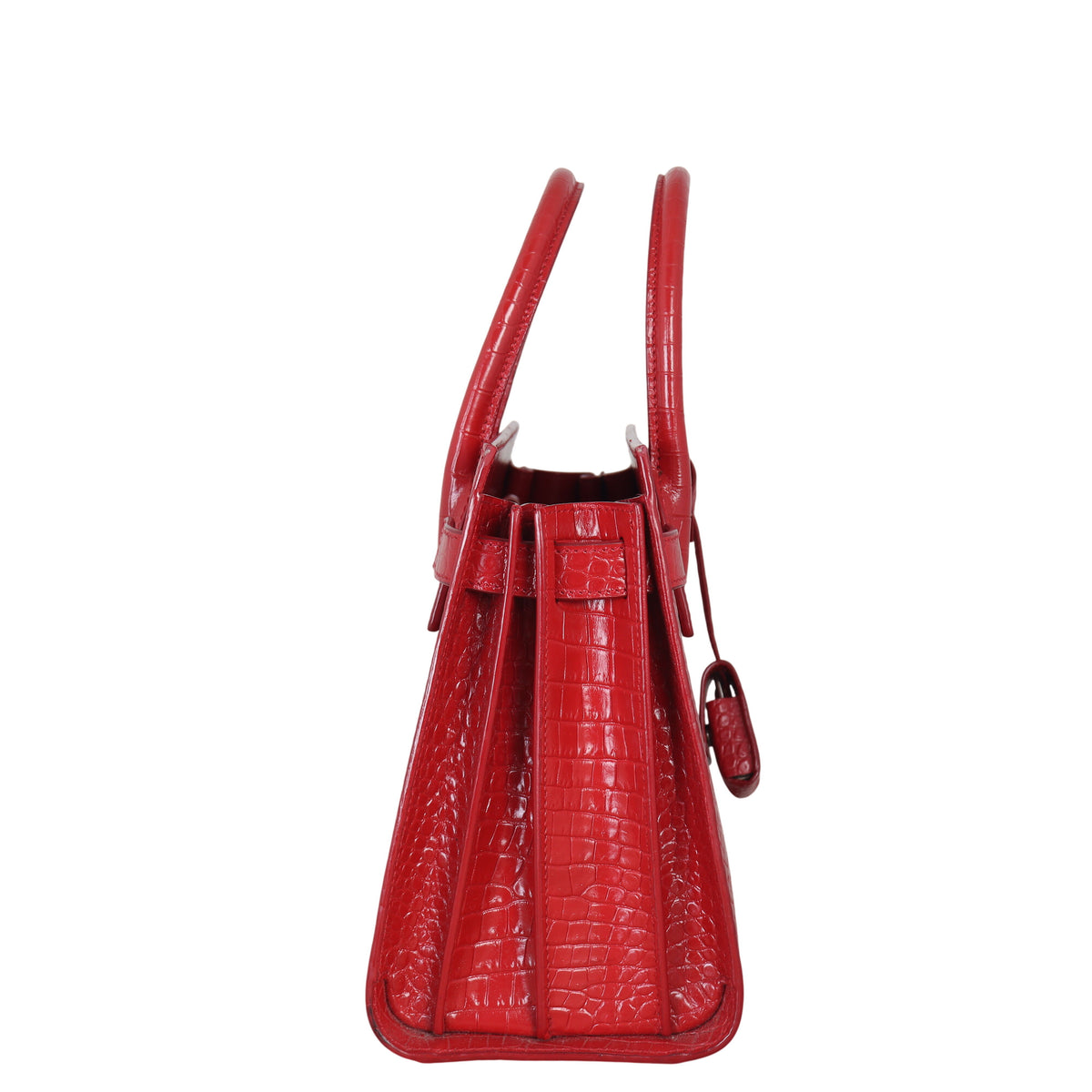 Saint Laurent Sac de Jour Baby Croc Embossed