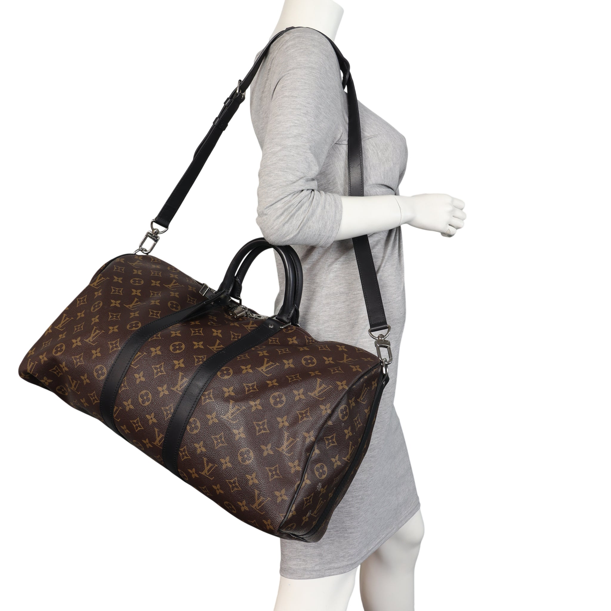 Louis Vuitton Keepall 45 Bandouliere Monogram Macassar