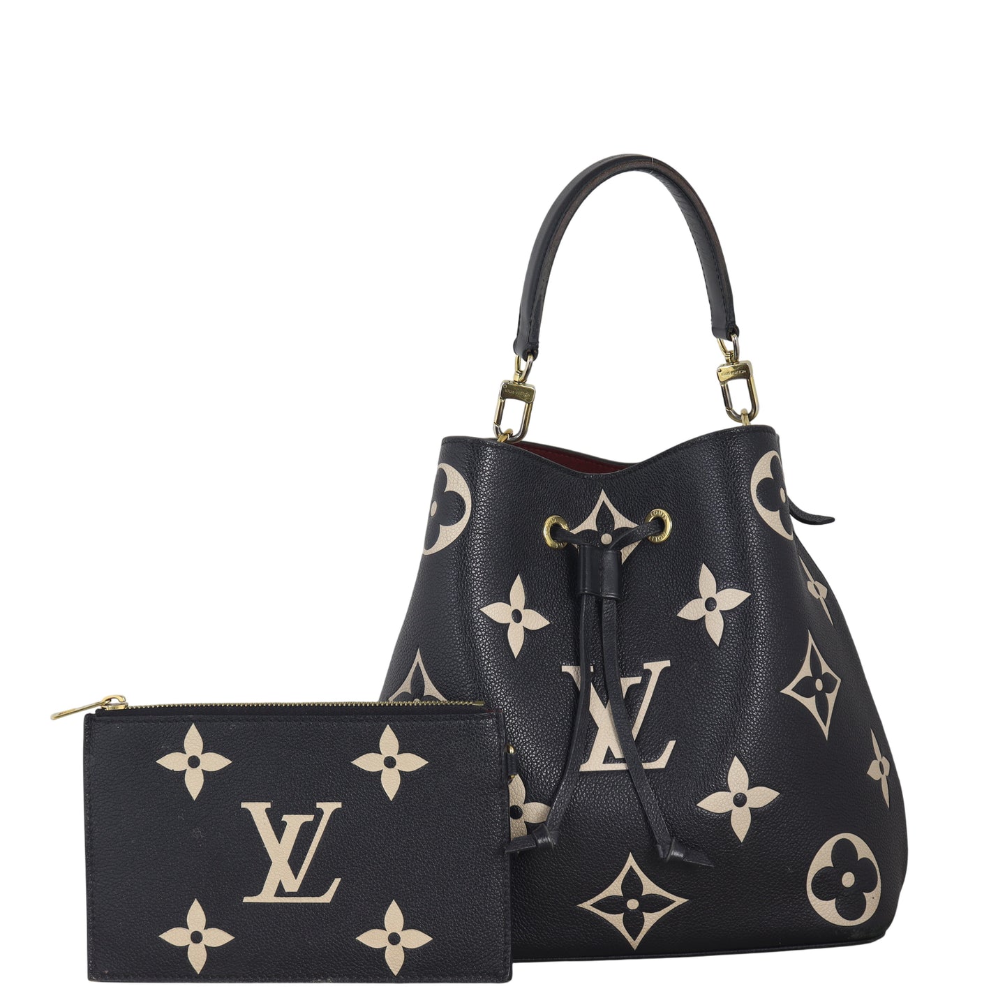 Louis Vuitton NeoNoe MM Monogram Empreinte Giant Bicolour