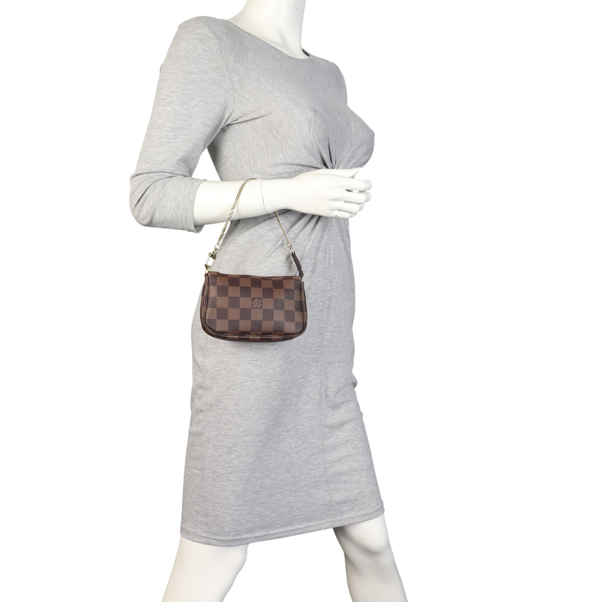 Louis Vuitton Mini Pochette Accessoires Damier Ebene