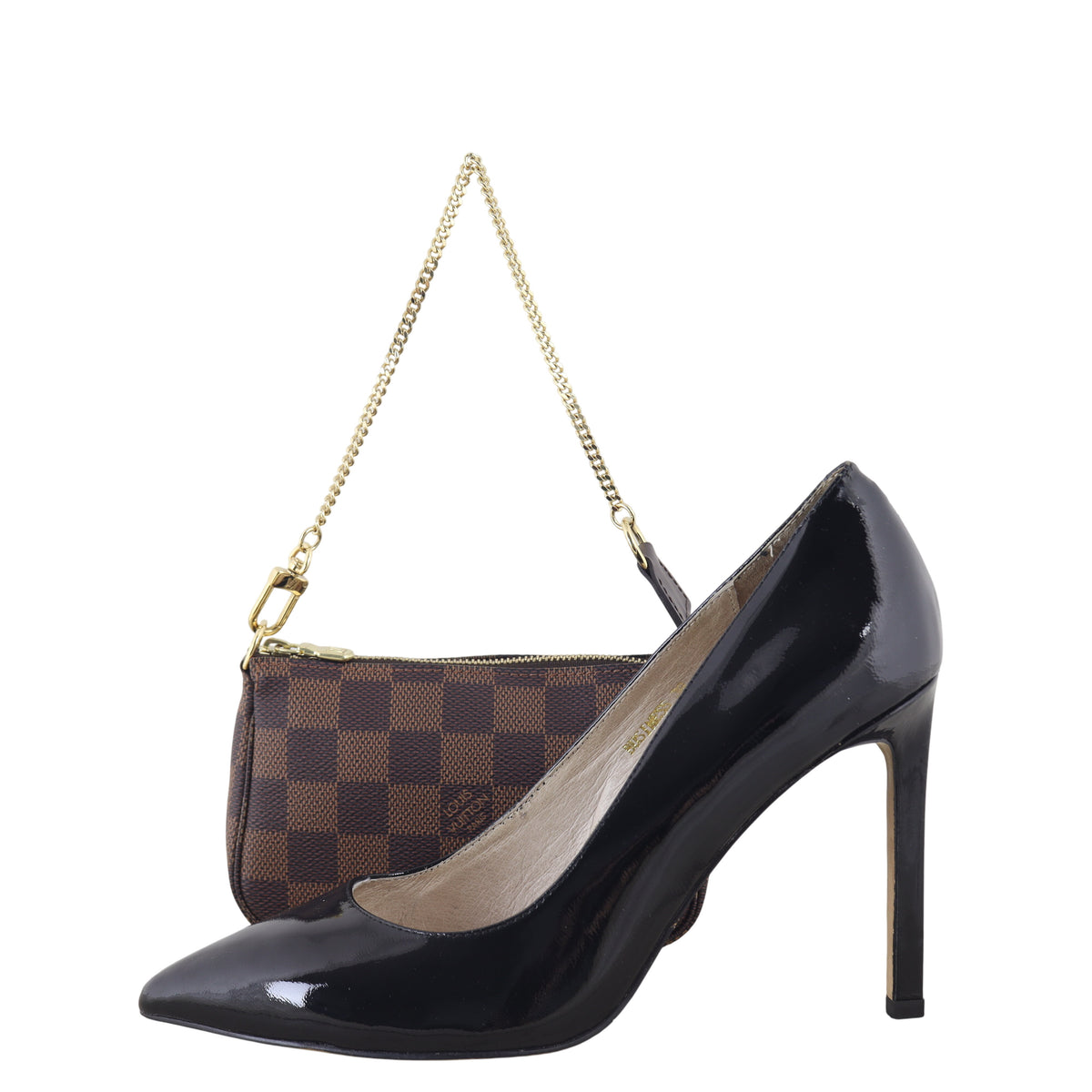 Louis Vuitton Mini Pochette Accessoires Damier Ebene