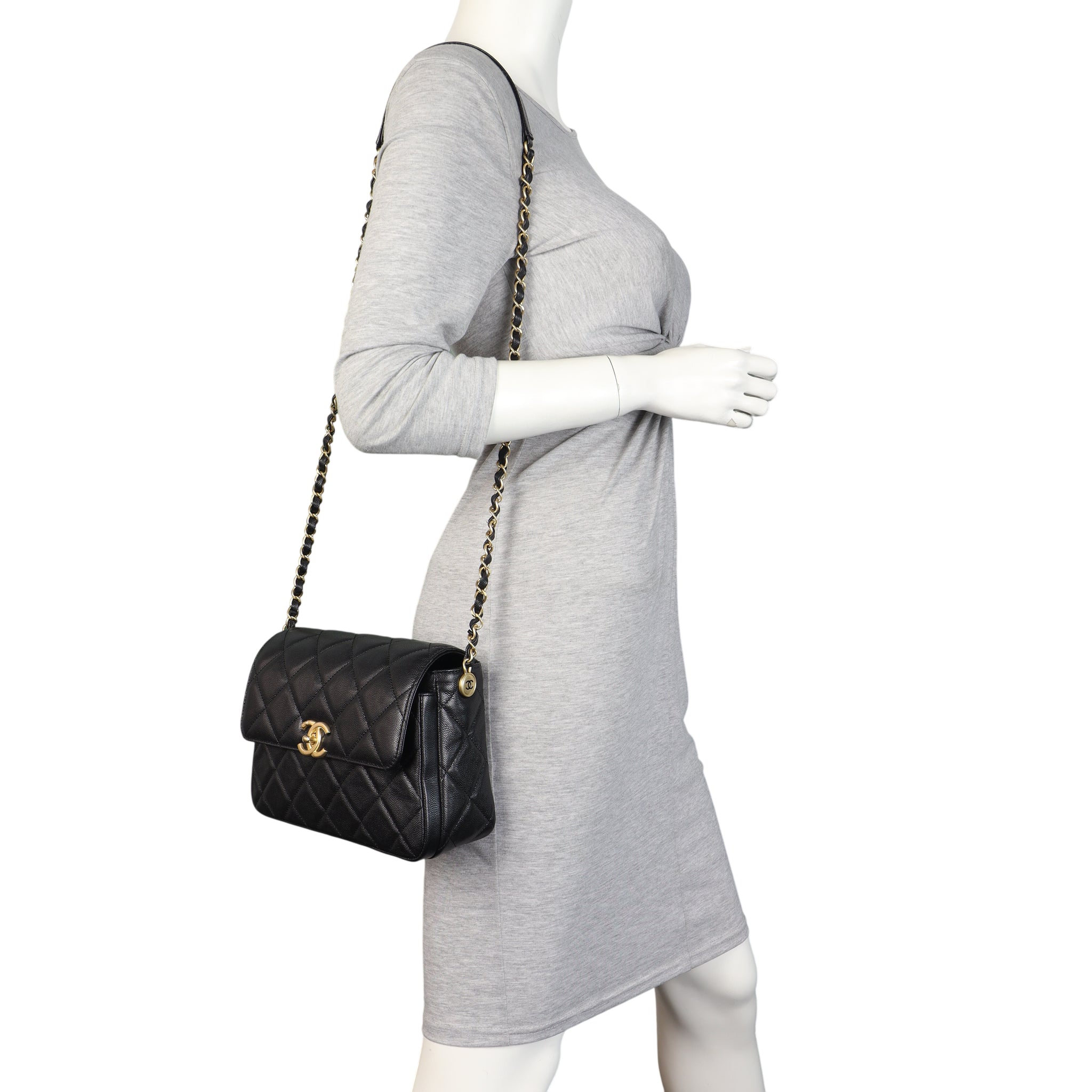 Chanel CC Mini Flap Shoulder Bag