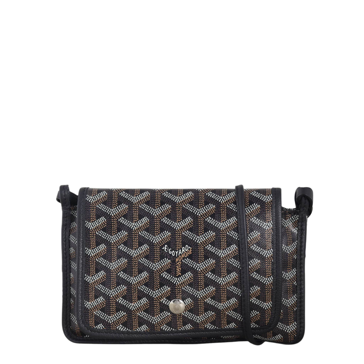 Goyard Plumet Pocket Wallet on Strap Goyardine
