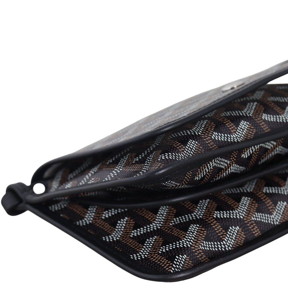Goyard Plumet Pocket Wallet on Strap Goyardine
