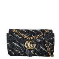 Gucci x Balenciaga The Hacker Project GG Marmont Matelasse Small Shoulder Bag