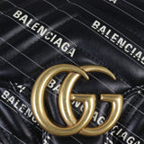 Gucci x Balenciaga The Hacker Project GG Marmont Matelasse Small Shoulder Bag