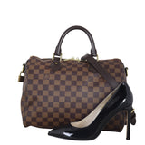 Louis Vuitton Speedy 30 Bandouliere Damier Ebene