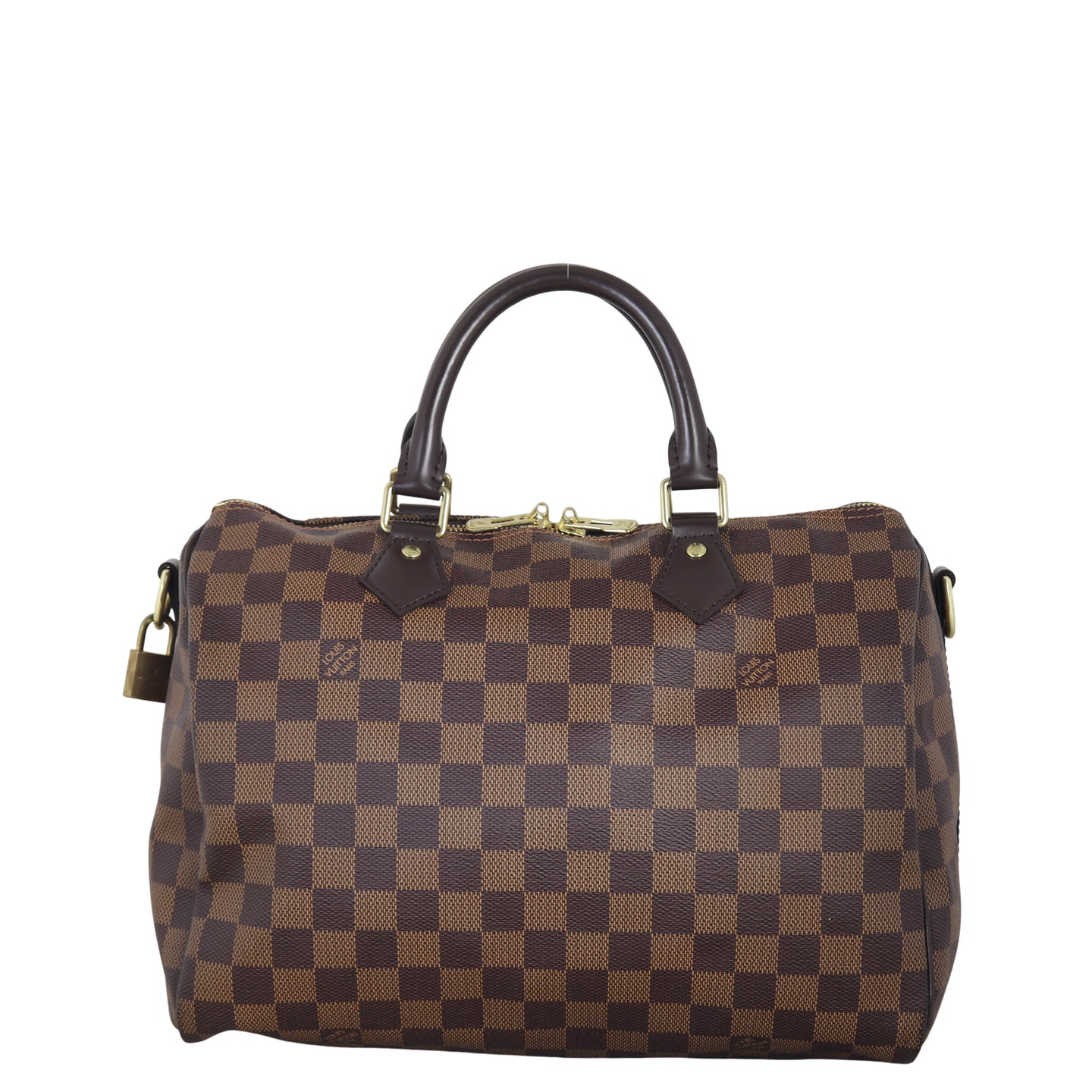 Louis Vuitton Speedy 30 Bandouliere Damier Ebene