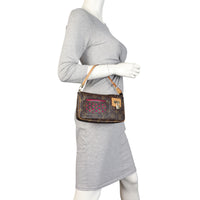 Louis Vuitton Pochette Accessoires Monogram Perforated