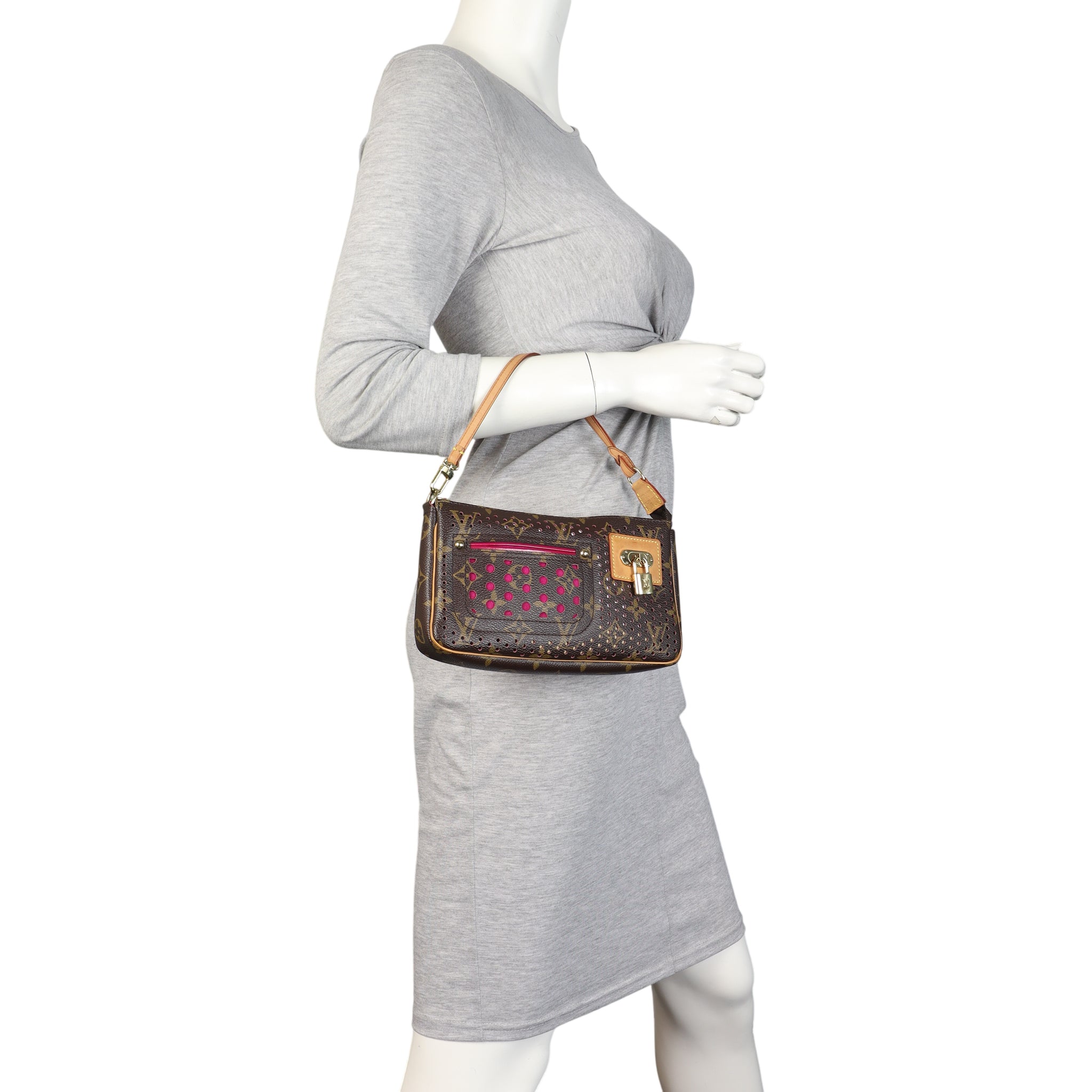 Louis Vuitton Pochette Accessoires Monogram Perforated