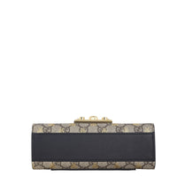 Gucci GG Supreme Bees Padlock Shoulder Bag