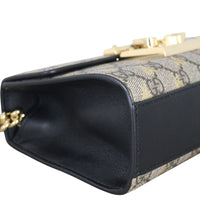 Gucci GG Supreme Bees Padlock Shoulder Bag
