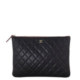 Chanel Classic O-Case Pouch Medium