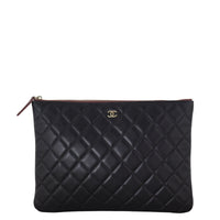 Chanel Classic O-Case Pouch Medium