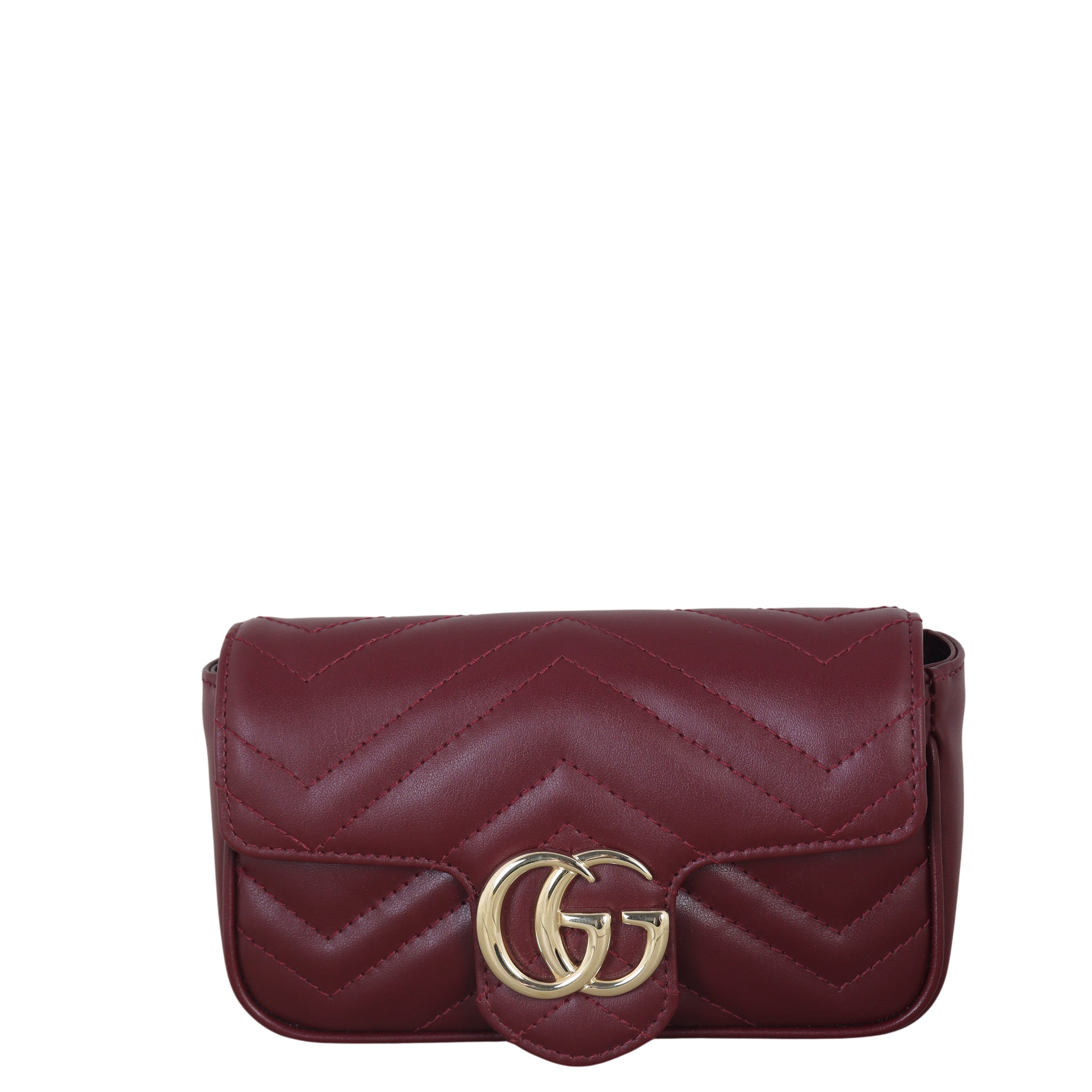 Gucci GG Marmont Matelasse Super Mini Shoulder Bag
