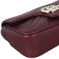 Gucci GG Marmont Matelasse Super Mini Shoulder Bag