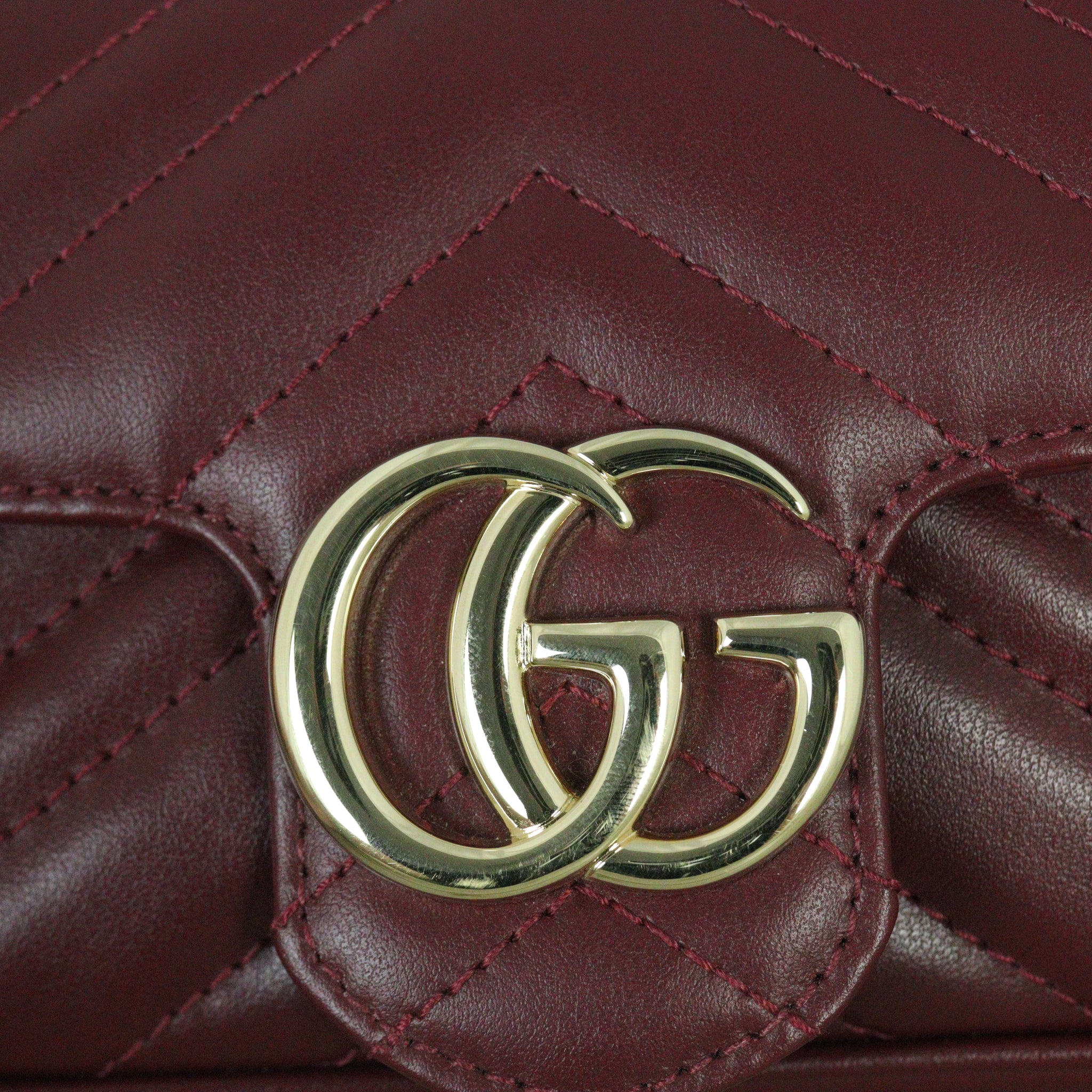 Gucci GG Marmont Matelasse Super Mini Shoulder Bag