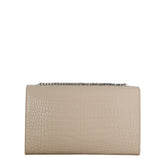 Saint Laurent Kate Tassel Chain Bag Medium Croc-Embossed