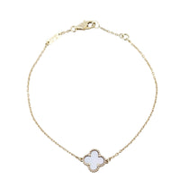 Van Cleef & Arpels Sweet Alhambra Mother of Pearl 18k Yellow Gold Bracelet