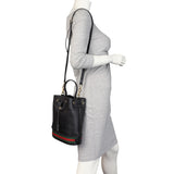 Gucci Ophidia Leather Bucket Bag Mini