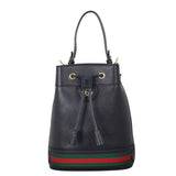 Gucci Ophidia Leather Bucket Bag Mini