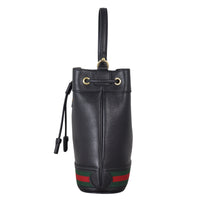 Gucci Ophidia Leather Bucket Bag Mini