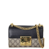 Gucci GG Supreme Padlock Small Shoulder Bag