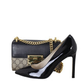 Gucci GG Supreme Padlock Small Shoulder Bag